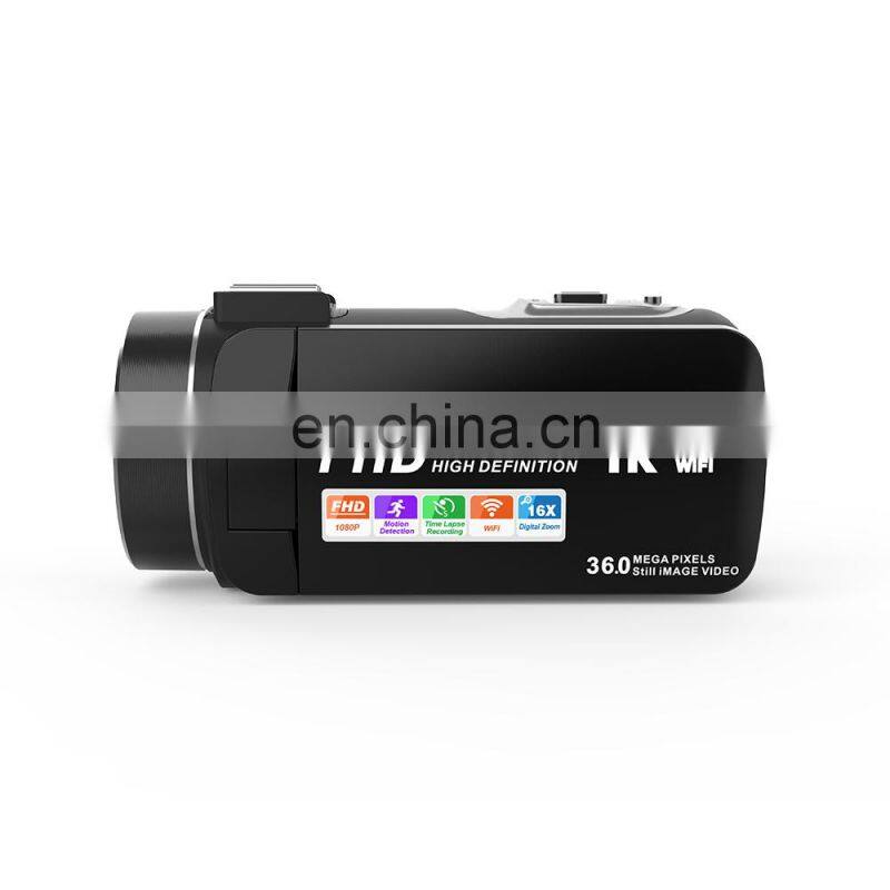 36MP 3.0 inch Touch Screen Night Vision IR 16X Digital ZOOM Youtube Vlogging Full HD wifi digital video camera