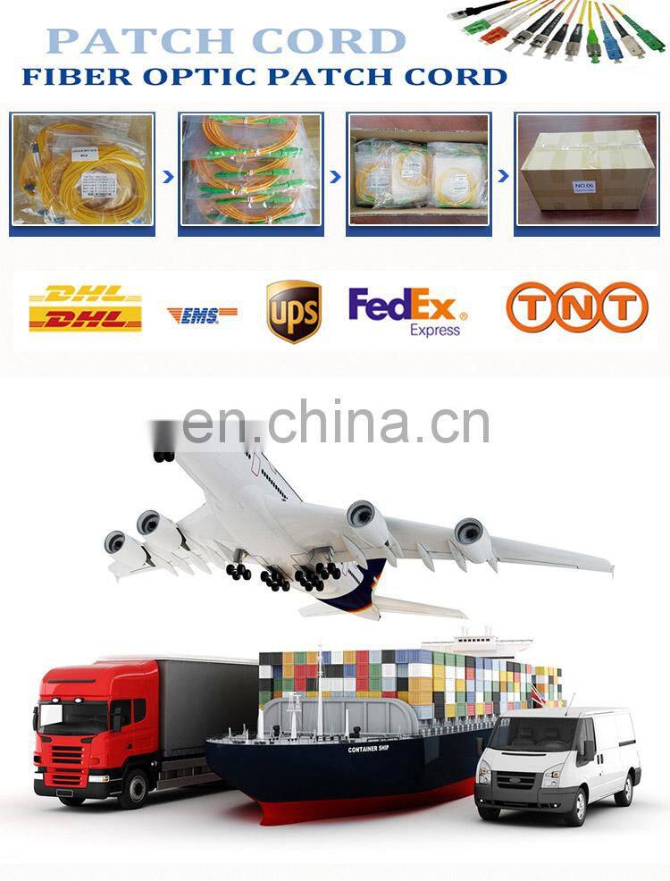 Hot Sale Factory Price High Quality Single Mode Fiber Optic Patch Cord with Sc FC LC Connector