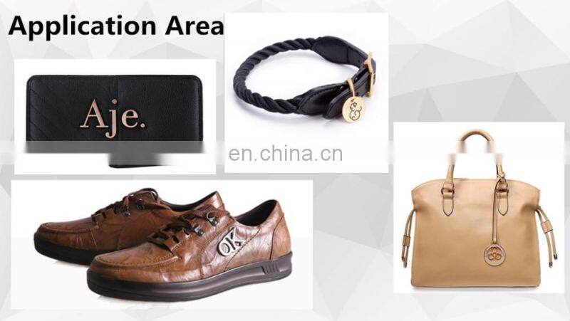 Fashion Metal Red Heart For Handbags