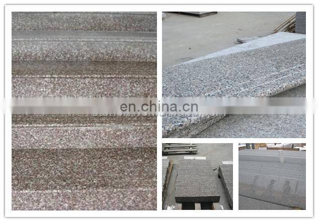 professional granite stair decorations, marble step