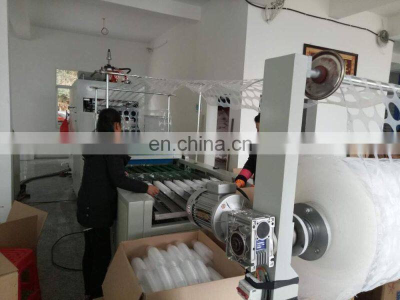 UD750 Automatic plastic biodegradable pla corn starch food meal container box Thermoforming making Machine