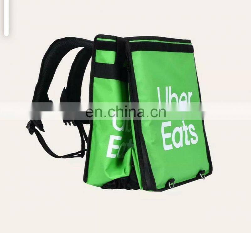 Keep Food Warm Insulated Motorcycle U Eats Delivery Thermal Bag For Delivery Food