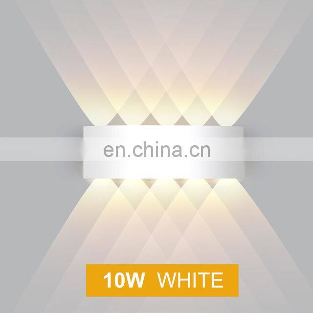 LED Wall Lamp Outdoor Waterproof Garden Lighting Aluminum Indoor Bedroom Living Room Stairs Wall Light