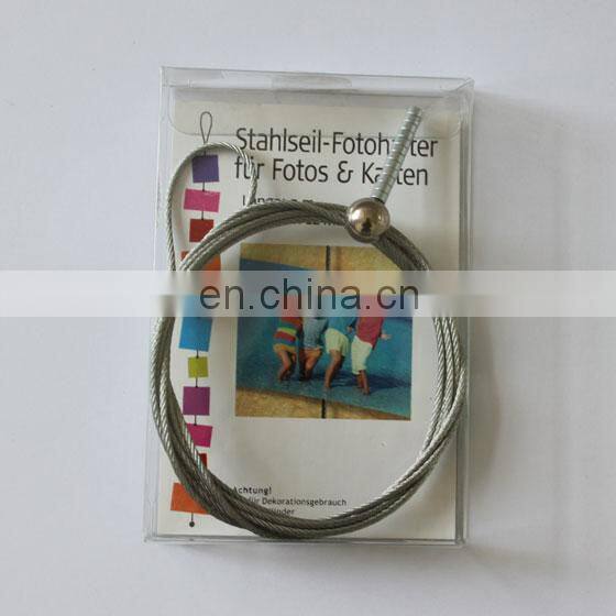 Pinbo Hot Sell Hanging Cable Photo Holder with Magnetic