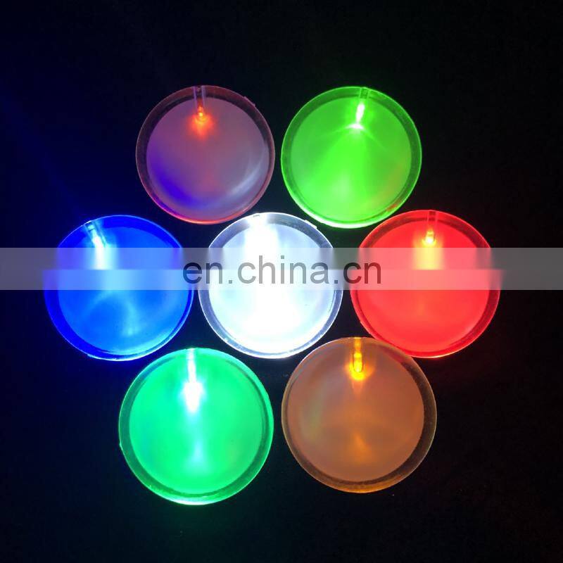 Promotional Acrylic Custom Name Flashing Led Badge Pin