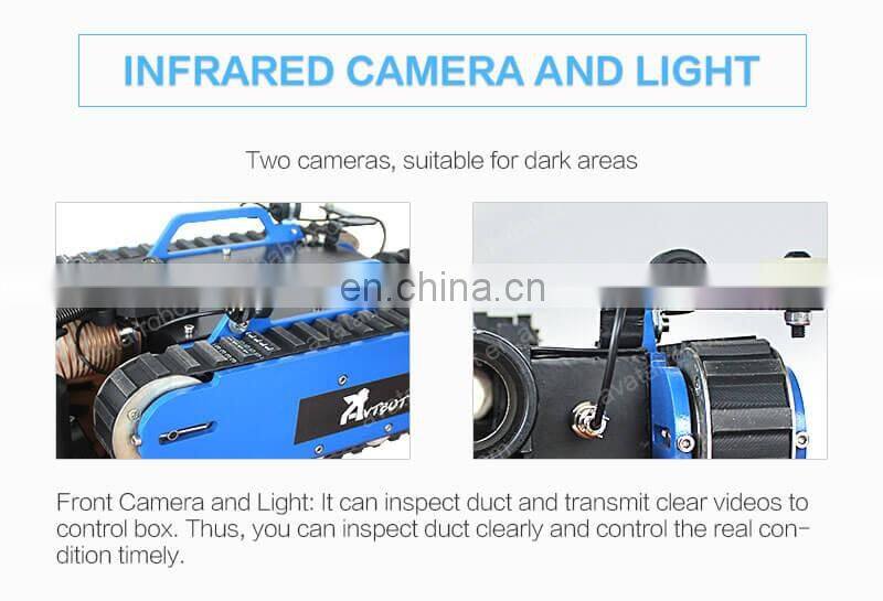 Professional manufacturer directly sell PCS-R150 ac duct cleaning machine hvac duct cleaning robot pipe cleaner machine