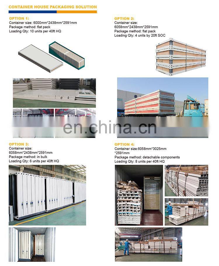 2021 factory supplier hurricane Resistant and fireproof new Modular smart house Garden house fast build