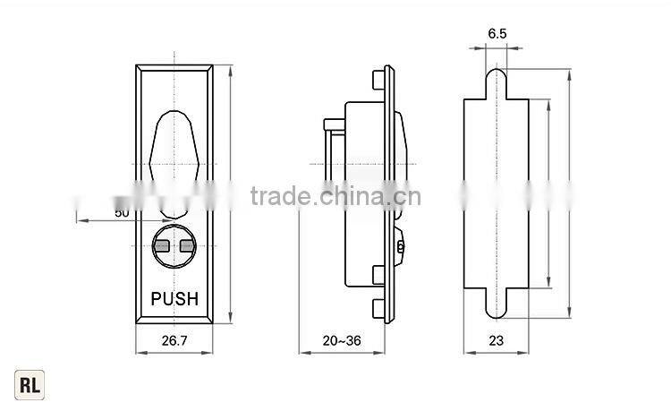 High Reliable Cabinet Lock