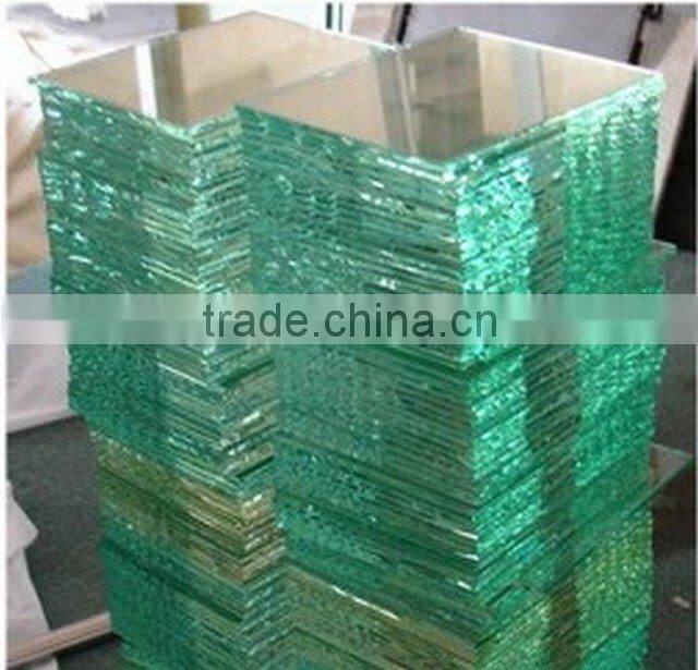2mm-8mm Clear Color Tinted good quality silver mirror sheet glass large sheet
