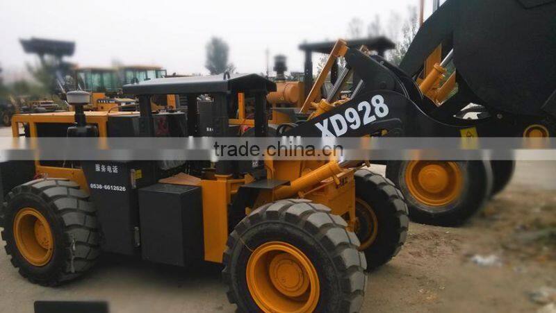 XD928 2Ton 1cbm atv underground loader(low type) scooptram for tunnel Metal wheel loader mining with CE FOR SALE made in china