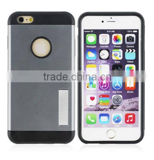 2015 Newest Colorful Tough Slim Armor combo Case Strong Shockproof for IPhone 6 4.7 sustainable Case Cover back case