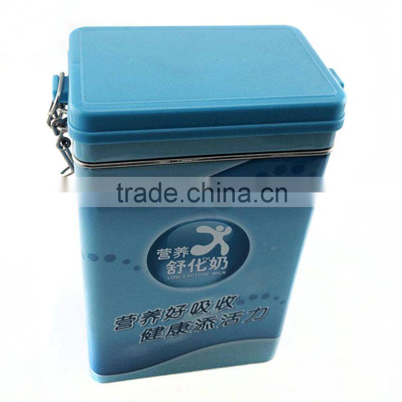 Rectangular metal package tin box,milk tin box