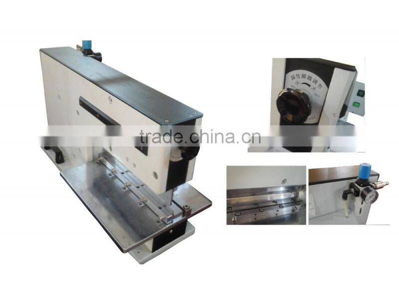 pneumatic type pcb separator for 200mm length alum board