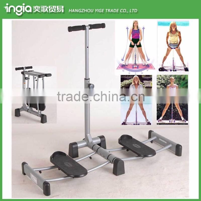 Folding Fitness Equipment Leg Exercise Magic Slide Machine