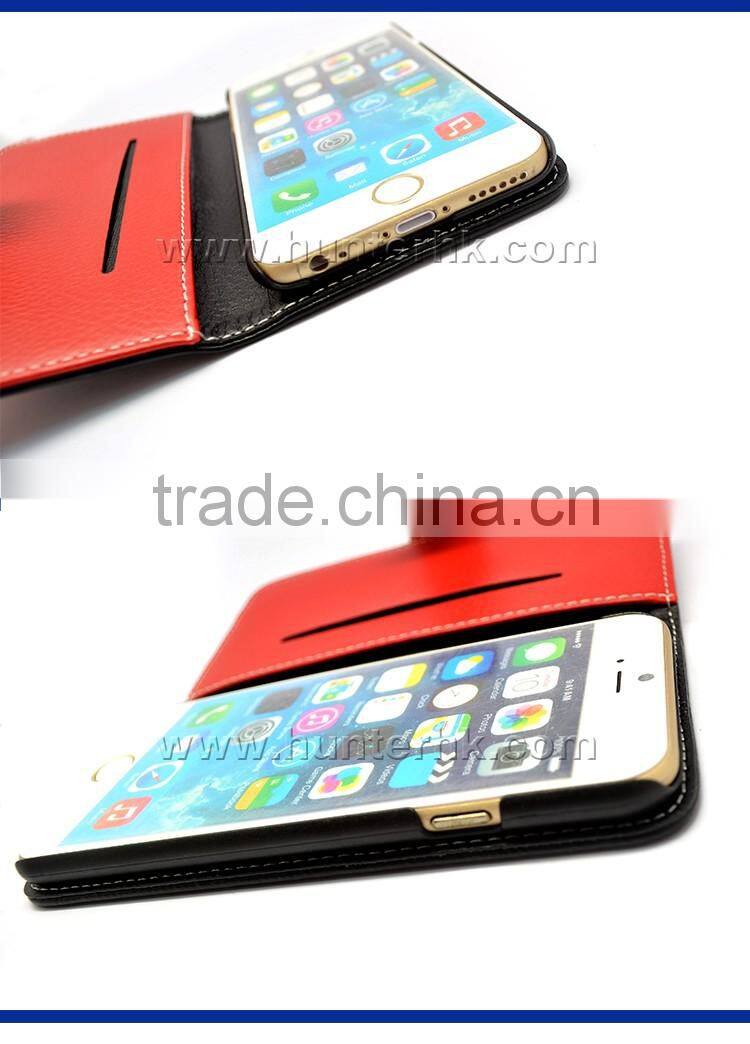 New Multicolor Flip Wallet Case For iPhone 6S