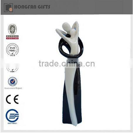 hot sell ceramic wedding cake topper