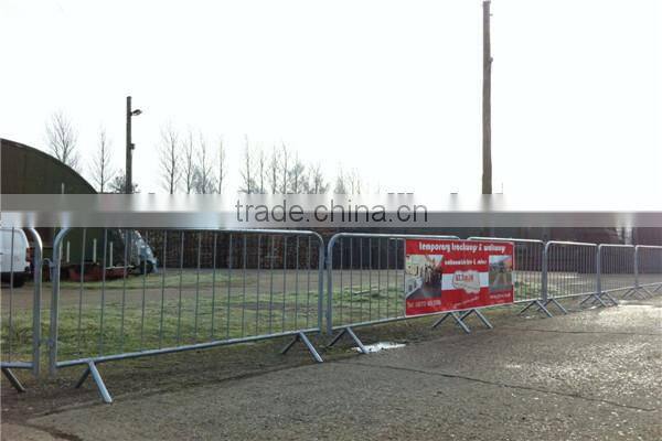 Australia standard HDG 1100X2100mm steel road barricade supplier