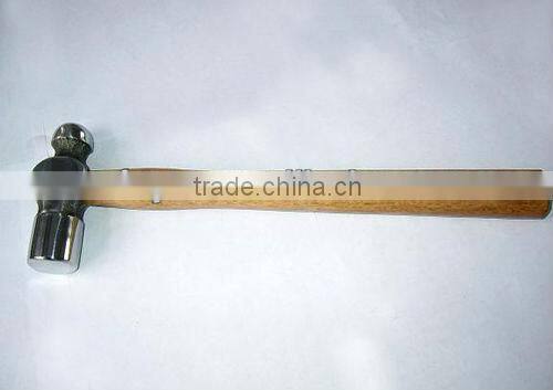 AMERICAN TYPE STONING HAMMER WITH WOODEN HANDLE