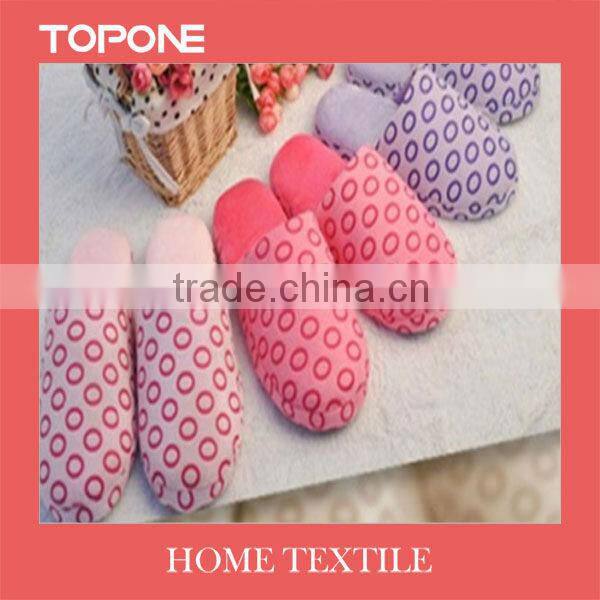 2013 fashion 100% cotton printed warm new design footwear