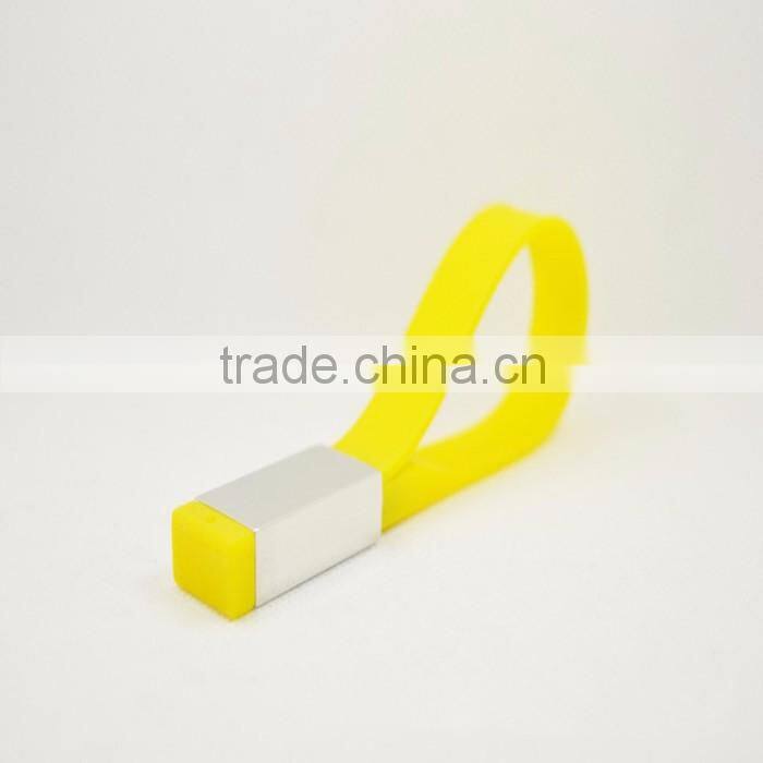 Shenzhen Colorful gift rubber wrist band usb flash pen drive