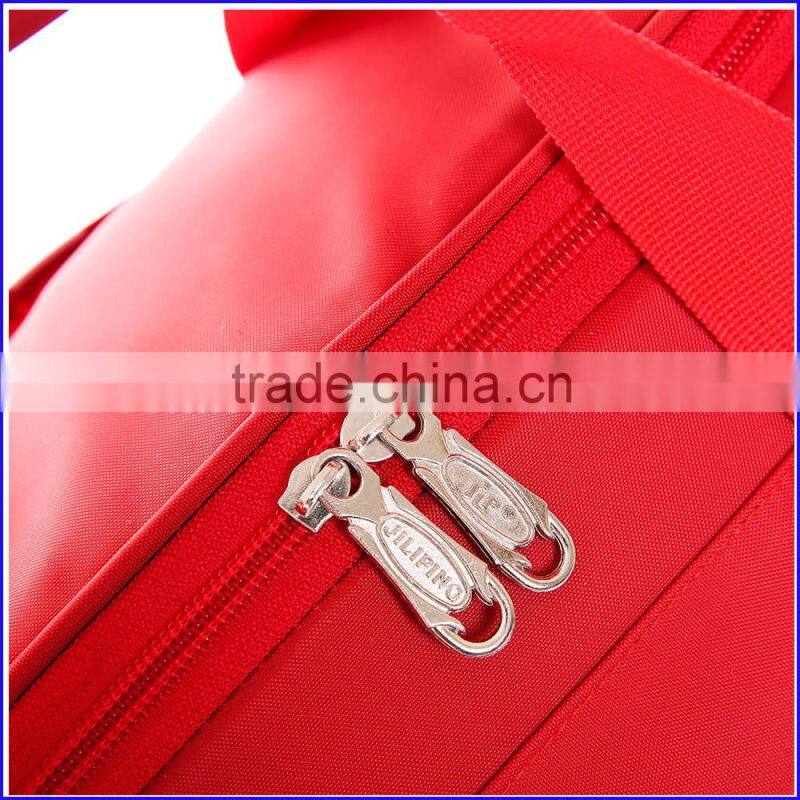 Promotion nylon PU PVC polyester canvas barrel shape bags