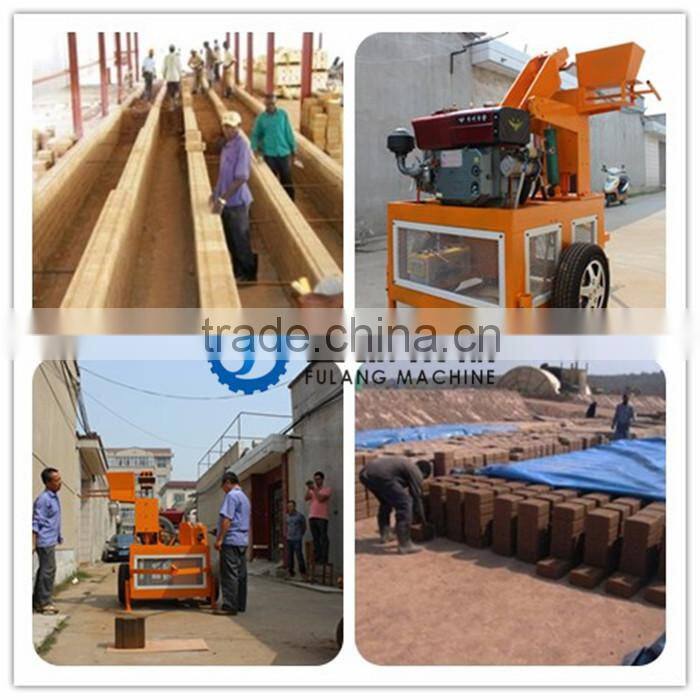 FL 1-20 low cost Interlocking brick machine price/rammed earth house plans