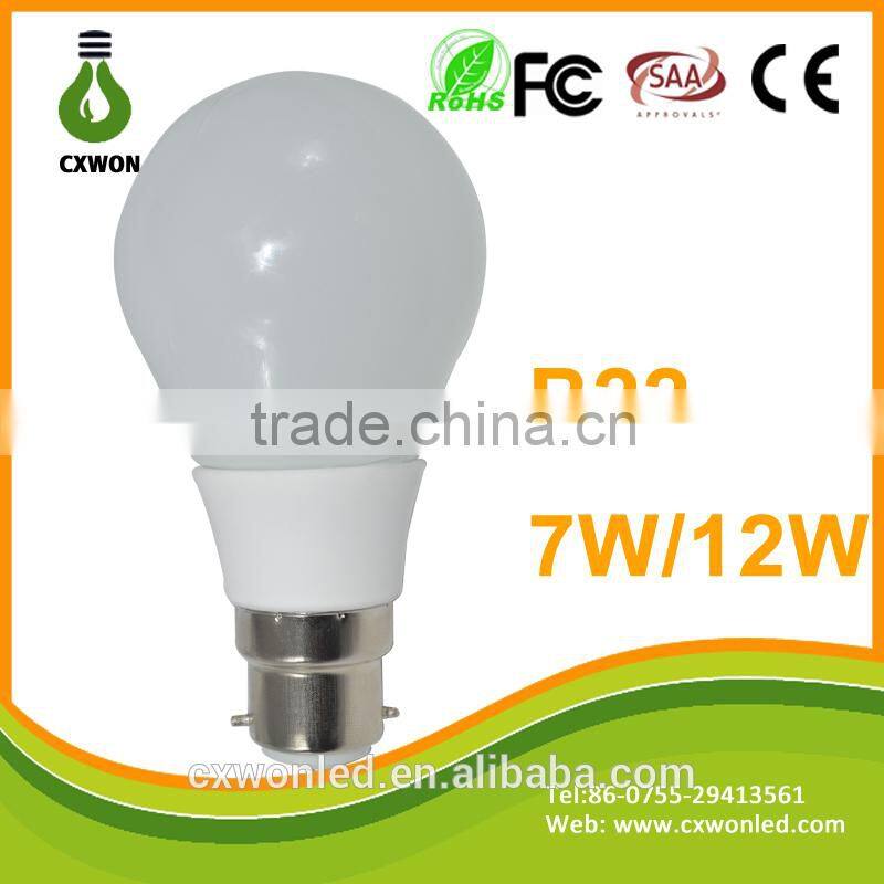 Wholesale China Manfacturer Ul SAA 110v 220V Smd E27 Dimmable A19 7W Light Bulbs Led