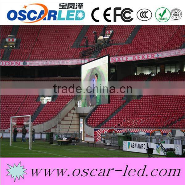 2015 brazil world cup football stadium led display stadium clock led display p10 flexible stadium flexible led display