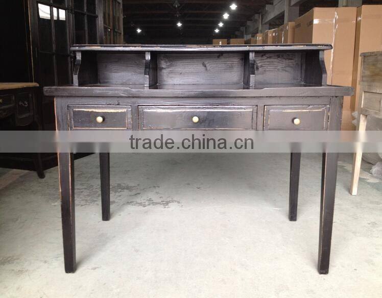 Old simple Nordic style Home Furnitue table console with drawers