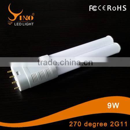22W/15W/13W/9W 2G11 LED Tube PL Light Replacement Lamp LED Double Tubes Lights 360/270/180 Degree