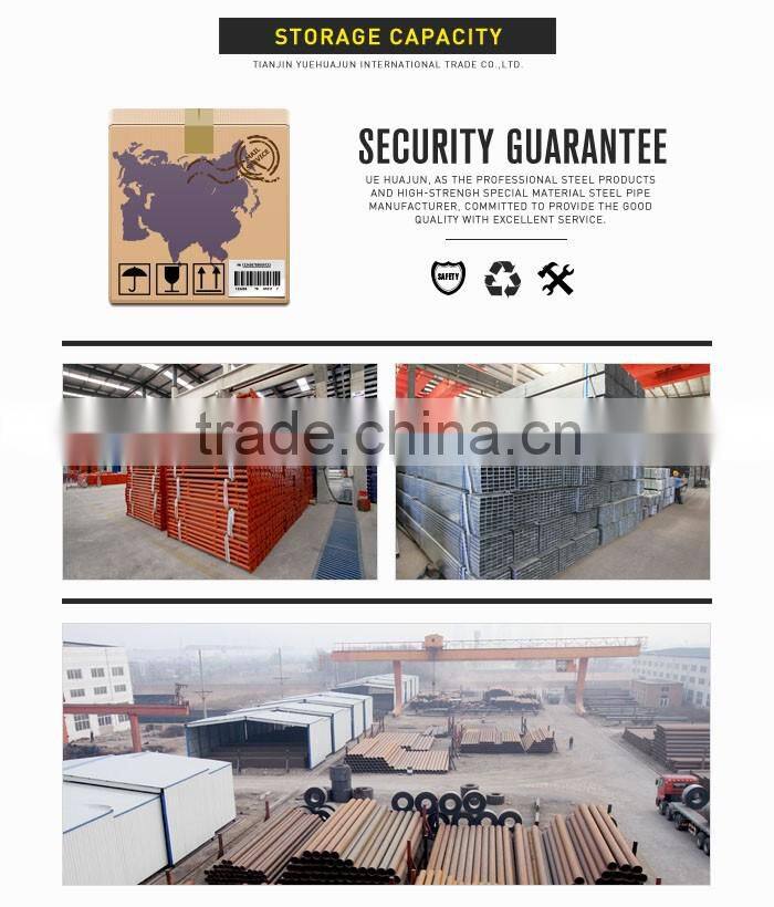 galvanized square rectangular pipe
