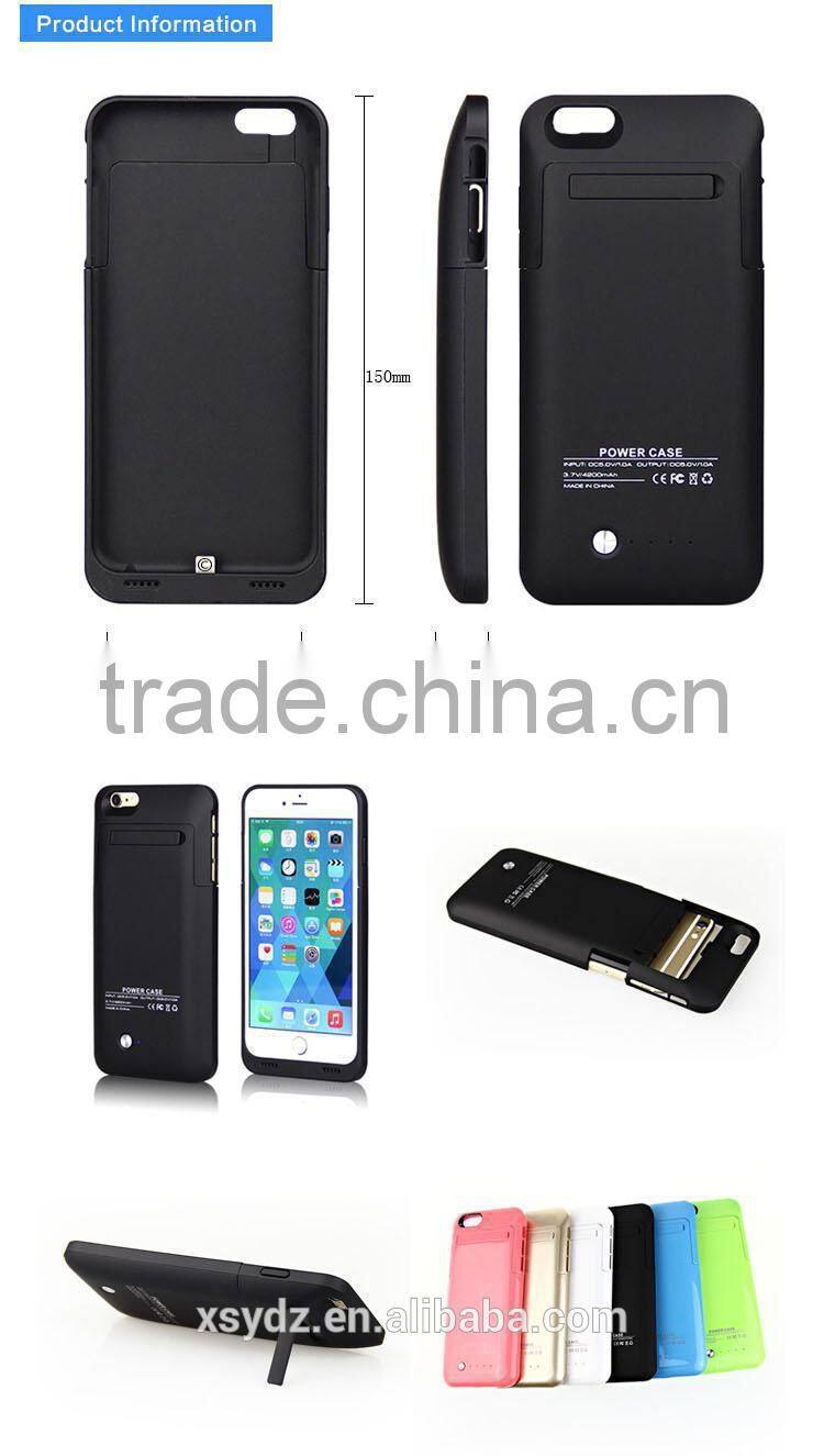Newest Power bank 3200mAh Battery Case For iPhone6 , Portable Power Case Charger