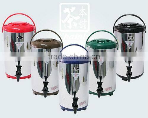Insulated Tea Bucket / Tea Barrel (Stainless Steel)