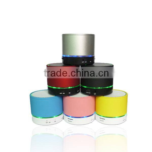 factory price music mini bluetooth with led light speaker