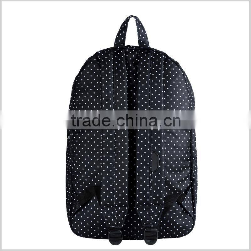 high quality small quantity order design your logo cute backpack for high school girls