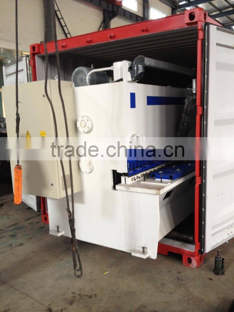 QC11Y-8*3200 mm China supplier Hydraulic Guillotine Shearing Machine, matel sheet cutting machine