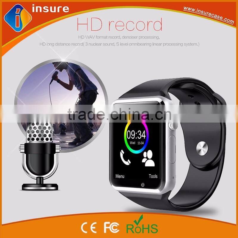 Alibaba fast selling rate A1 smart watch with android phone