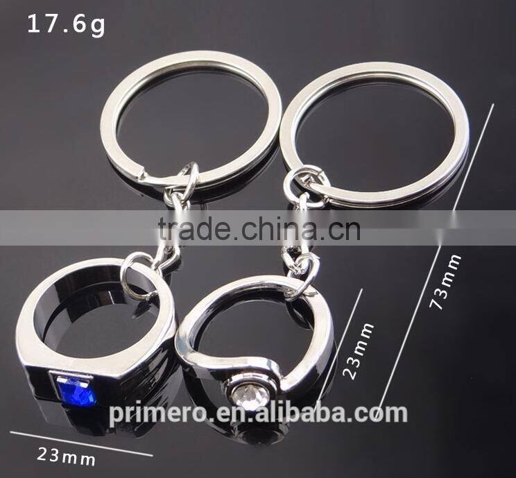 Cheap Couple Keychain Ring Keyring Romantic Creative Key Chain (Can Custom Necklace)