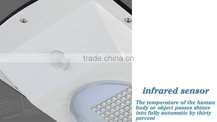 Solar led modern IP65 12v outdoor lighting with automatic turn off light sensor switch