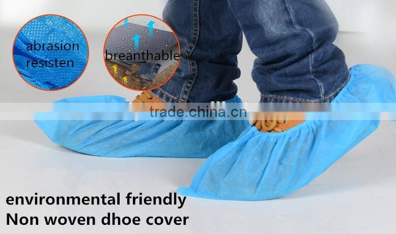 dust prevention non woven shoe cover with print