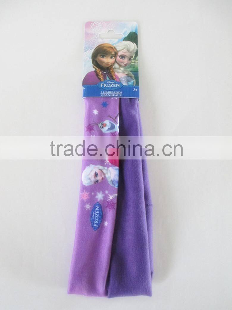 OEM SERVICE--2PCS FROZEN HAIRBAND