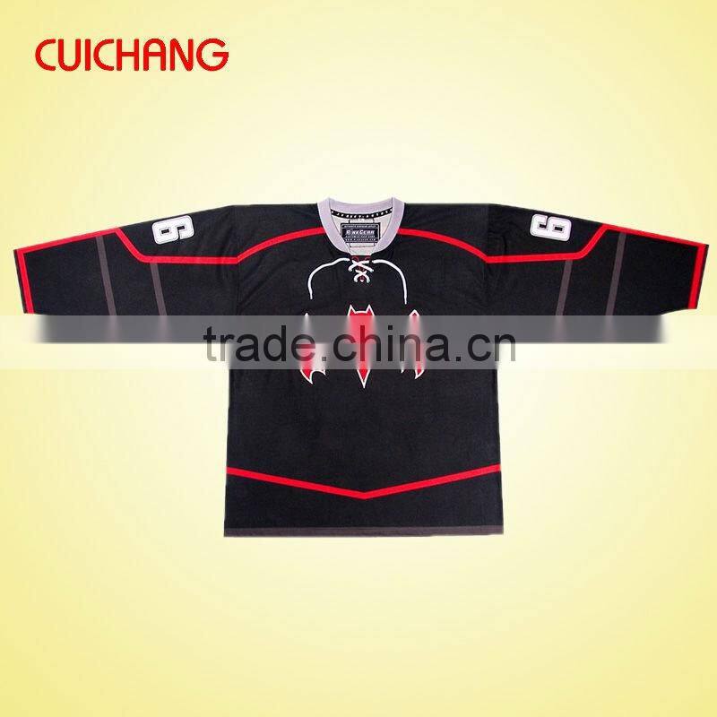 Custom reversible sublimation team ice hockey jerseys