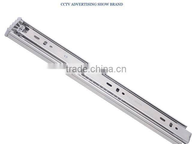 Guang Dong factory good quality 3-4 balls Full extension ball bearing drawer slides