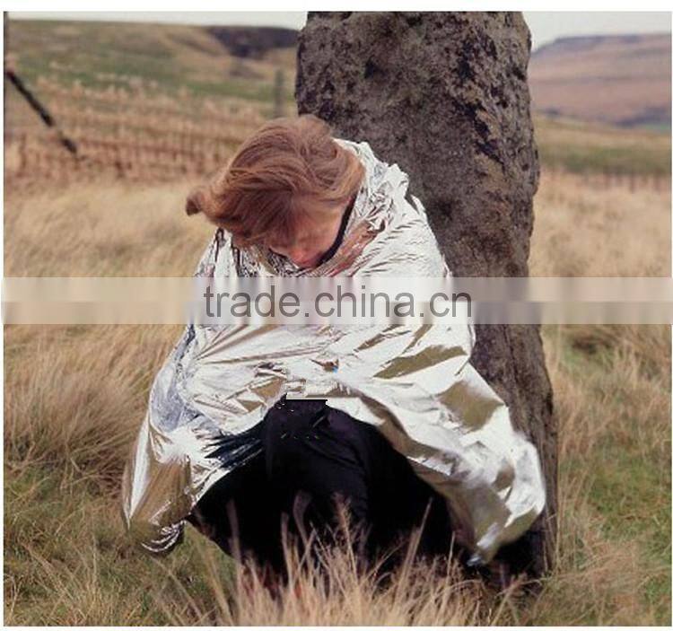 outdoor aluminum foil emergency first aid blanket