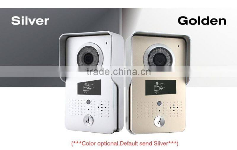 New digital door viewer camera with doorbell function