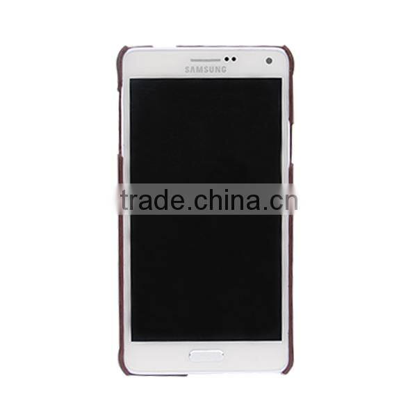 Brown Luxury Genuine Leather BackCover Case cover For Samsung Note 5, reliable partner