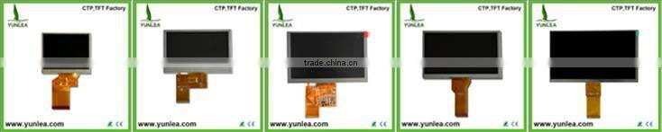 800x480 dots resoluiton 5 inch tft touch screen module from yunlea