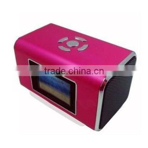 Stereo sound LCD professional speaker,speakers with usb audio input