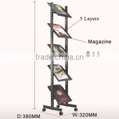 leaflet brochure display stand