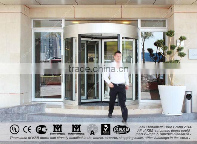 Mexico Novotel hotel, manual revolving door, UL CE ISO9001 certificate